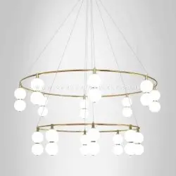 Lampu Gantung Chandelier Tembaga Kuningan